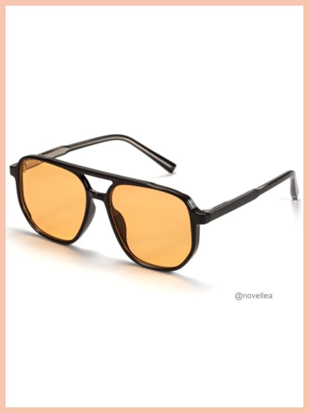 Retro Aviator Sunglasses Unisex Blue Light Blocking UV400 Lightweight